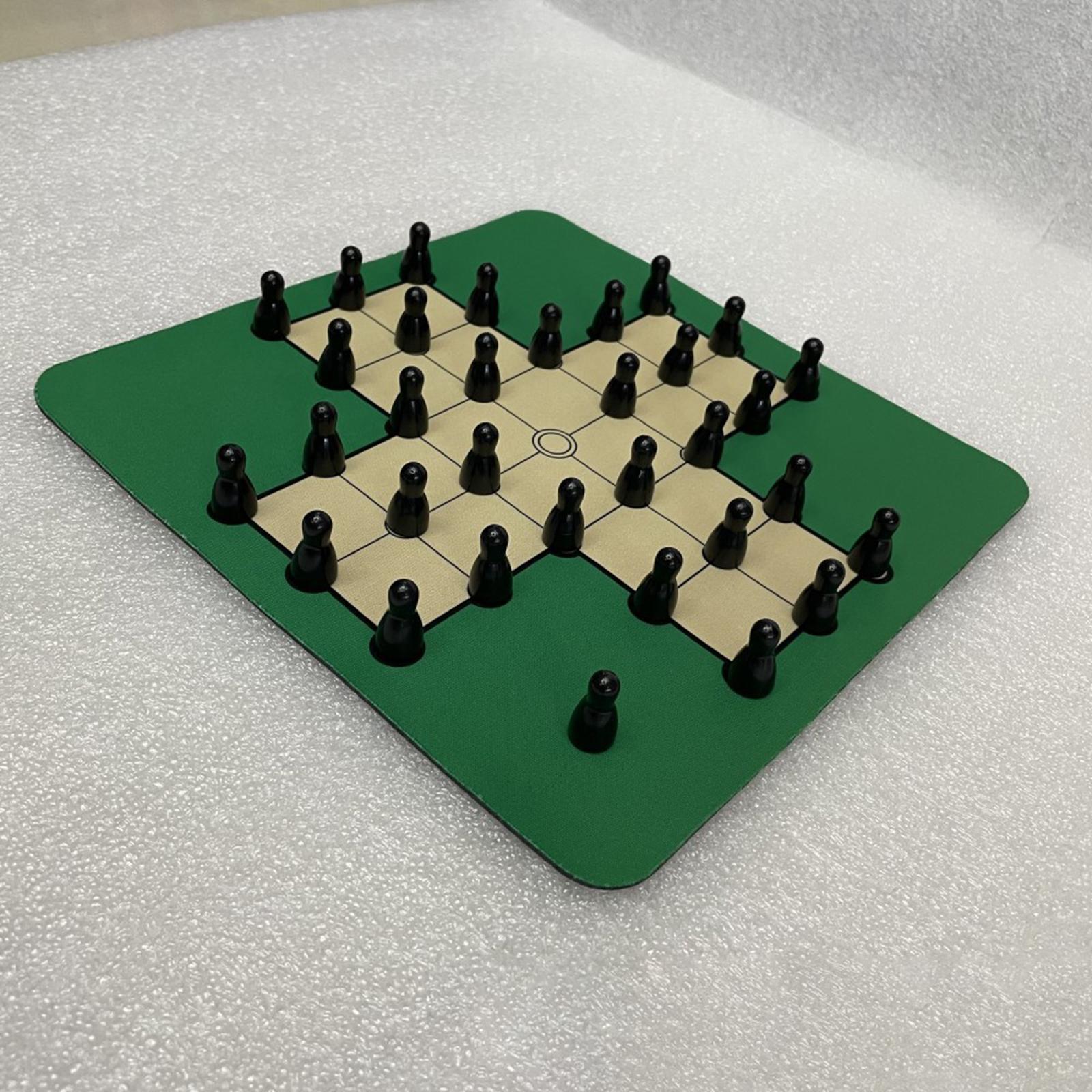 Strategy Board Game - Solitaire Brettspiel Strategie-Puzzle Klassisches Tischspiel mit