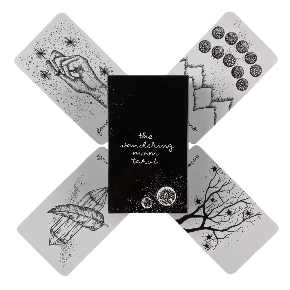 Board Game Of Life - The Wandering Moon Tarot Decks 78-Karten-Tarot-Deck