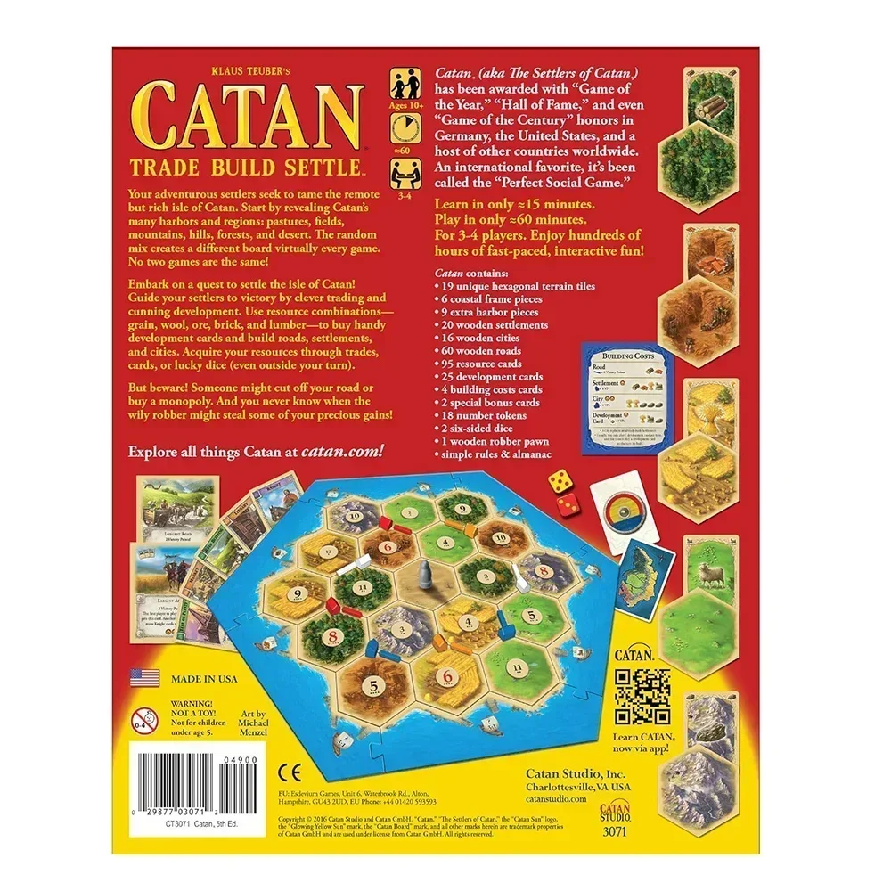 Catan Brettspiel Puzzle Freize – Board Game Catan Bewertung und Preis