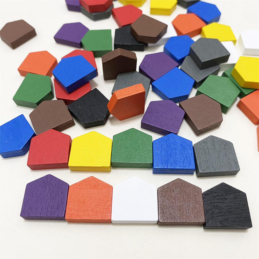 50 Stück 16 * 16 mm bunte Holz – Board Game Catan Bewertung und Preis