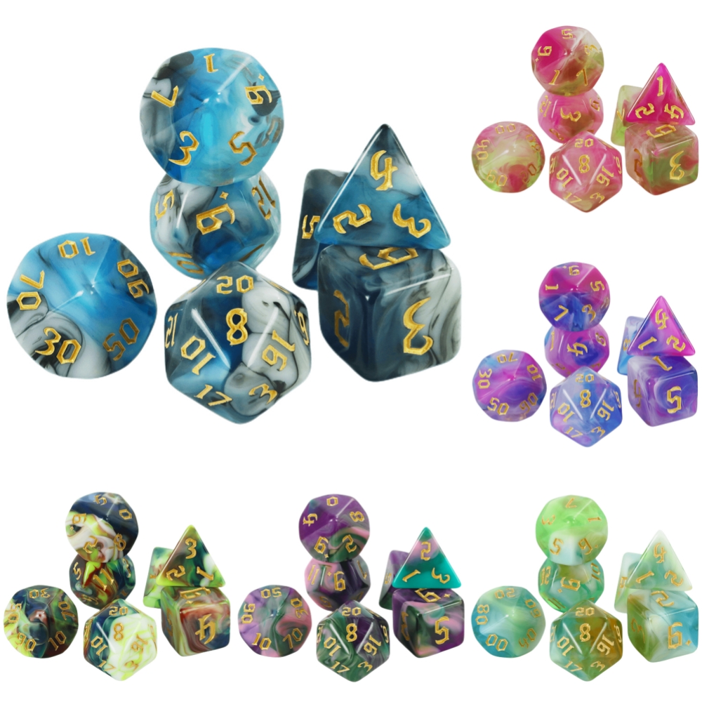DND Würfelset 7-teilig D4-D20  – Board Game Live Bewertung und Preis